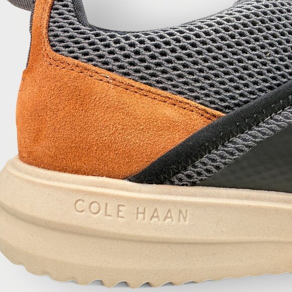 Cole Haan Grand Hybrid Sneakers Men’s 10.5 Magnet Leather Comfort NWT - Picture 9 of 12